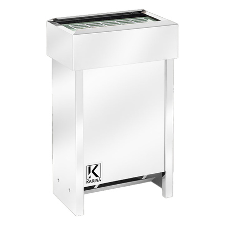   Электрическая печь KARINA Eco 6 кВт 220В в камне змеевик горизонтальный