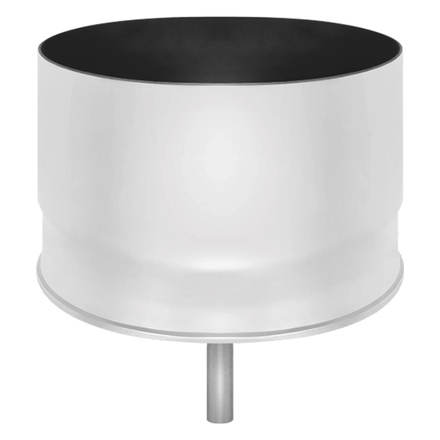 Стакан тройника с конденсатоотводом Везувий (Ø 200 мм)