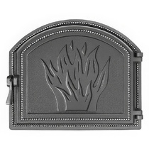   Каминная дверца Везувий 218 (антрацит)