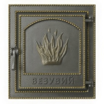   Каминная дверца Везувий 211 (бронза)