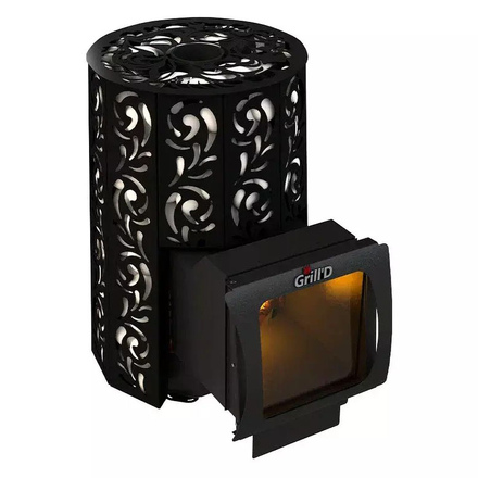   Печь для бани Grill-D Violet Long Window Max