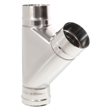   Тройник ТиС Моно 45° ТРМ(М)-Р, AISI 304(Ø 180 мм)