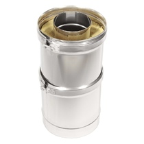   Труба ТиС Термо L250 ТТ-Р с хомутом, AISI 304(Ø 150/250 мм)