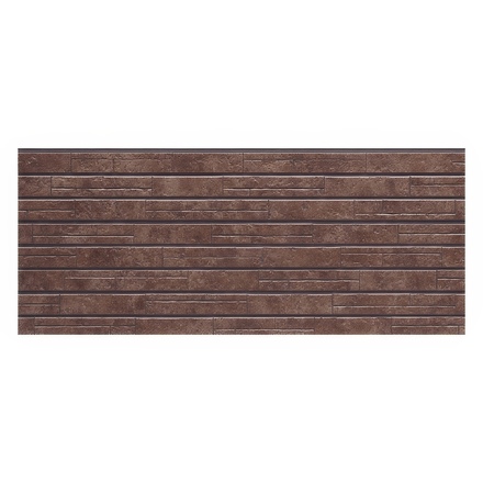   Панель фибро-цементная Nichiha Камень (Темно-коричневый) WFX442G(455x1010x14 мм)