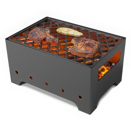   Мангал Везувий «Турист 1» с решеткой «Стейк»