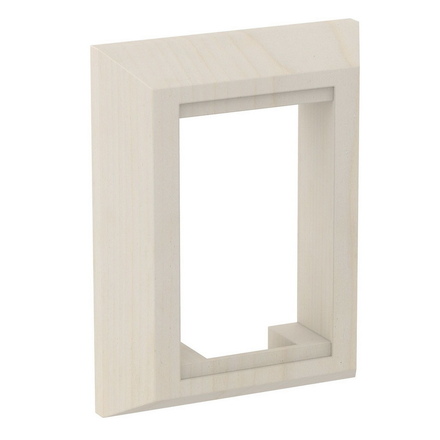   Держатель пульта SAWO Innova 2.0 / Saunova 2.0/ STN 2.0 / STE 2.0 (прямоугольный)(Материал: Кедр)