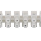   Клеммная колодка 12-полюсная SAWO белого цвета(95 мм)