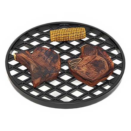   Решетка чугунная круглая Везувий \Стейк\ Ø 314мм