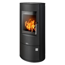   Печь-камин ABX Aspen 7(черная сталь)