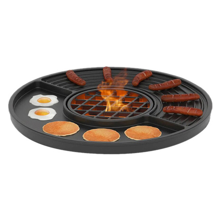   Чугунная плита Везувий Gurman Ø 450