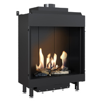   Каминная топка Kratki LEO/76/62/G20 (магистральный газ)