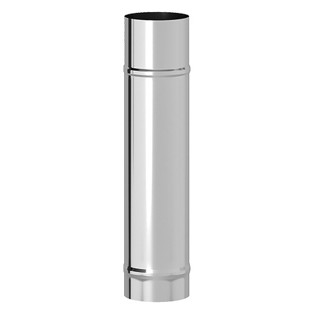 Труба Везувий L-0,25м (нержавейка, AISI 430/0,8мм)(Ø 200 мм)