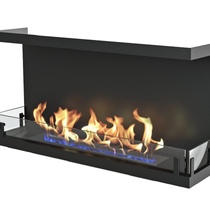   Встраиваемый торцевой биокамин ZeFire Standart 900(Без стемалита)