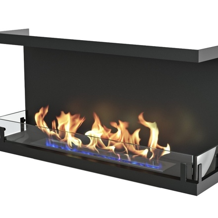   Встраиваемый торцевой биокамин ZeFire Standart 900(Без стемалита)