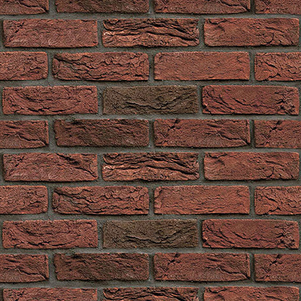   Плита Фаспан Везувий Красно-коричневый №1003(Размер 1200х600х8 мм, Направление рисунка Вертикаль)