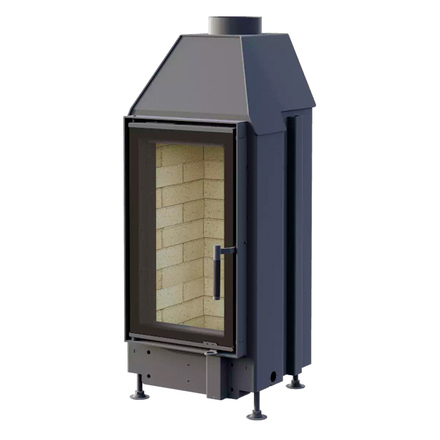 Каминная топка Astov ПС 3865(Футеровка темная керамика)