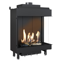   Каминная топка Kratki LEO/P/76/62/G20 (магистральный газ)