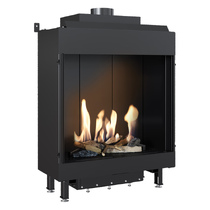   Каминная топка Kratki LEO/76/62/G31/37MBAR (баллонный газ)