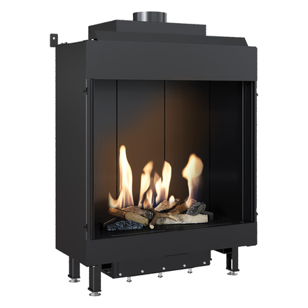   Каминная топка Kratki LEO/76/62/G31/37MBAR (баллонный газ)