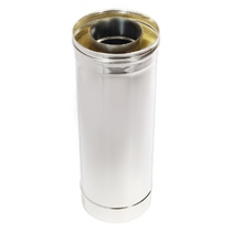   Труба ТиС Термо L500 ТТ-Р с хомутом, AISI 316/AISI 304  (Ø 150/250)