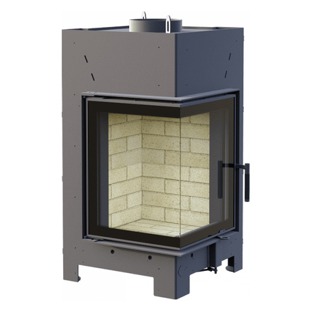 Каминная топка Astov П2С 440(Футеровка темная керамика)