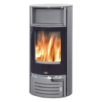   Печь-камин ABX Atlantik 5 III(Черная сталь / мокка крем)