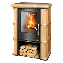   Кафельная печь-камин ABX Sicilia(Табак)