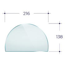   Стекло Везувий для печи АОГТ (Арка)