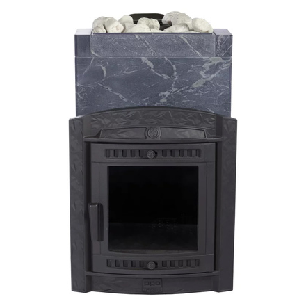   Банная печь ПроМеталл Атмосфера L в облицовке(Талькохлорит)