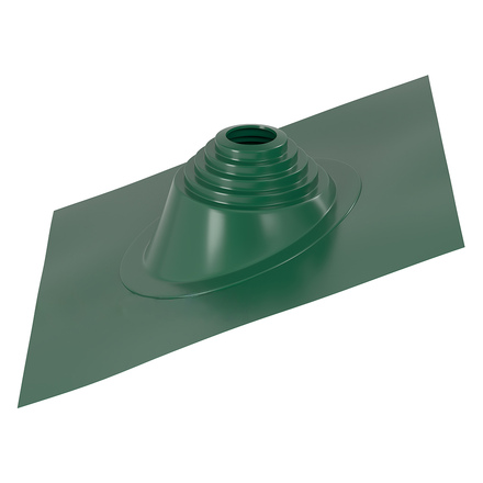   Кровельный проходник для дымохода Везувий №110, угловой (75-200мм)(Синий)