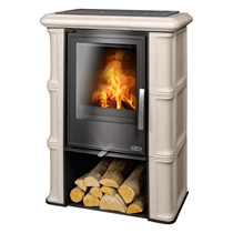   Кафельная печь-камин ABX Sicilia KI(Зеленая)