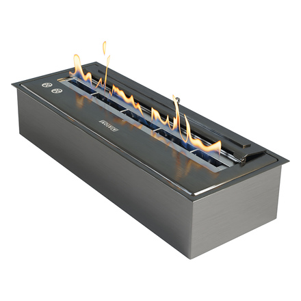   Биокамин Airtone Slam (Black titanium / Графит)(Длина 900 мм)
