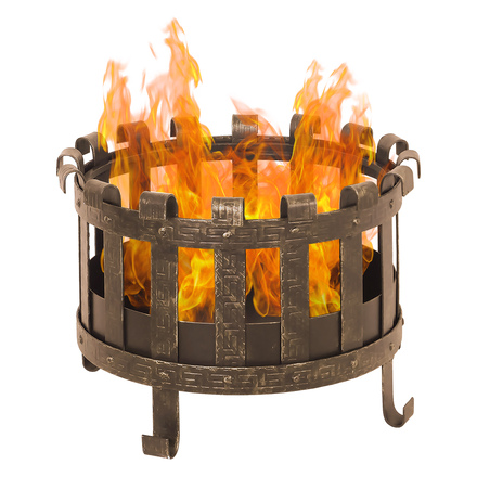   Костровая кованая чаша Везувий №6