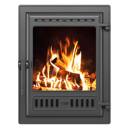   Каминная дверца Эверест 320 (антрацит)