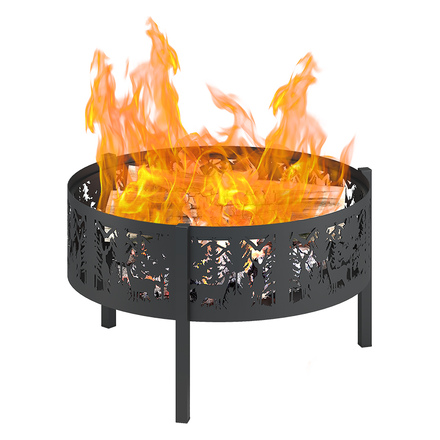   Костровая чаша Везувий №7(Русский лес)