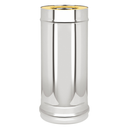 Сэндвич-труба Везувий L-0,5м (AISI 430/1,0мм)(Ø 200/300 мм)