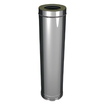   Труба Вулкан V50R L1000 мм (нержавейка, AISI 321/304/0,5мм)(Диаметр Ø 120/220 мм)