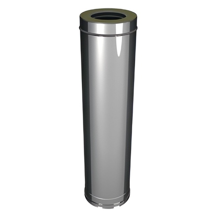   Труба Вулкан V50R L1000 мм (нержавейка, AISI 321/304/0,5мм)(Диаметр Ø 120/220 мм)