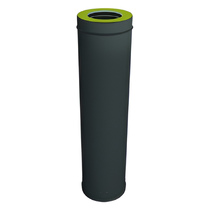   Труба Вулкан VBR50 L-500 мм (black, AISI 321/439/0,5мм)(Ø 120/220 мм)