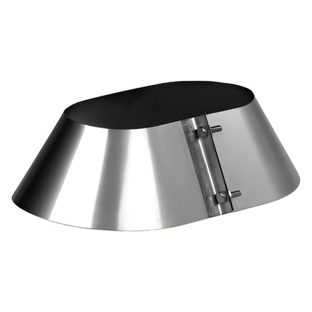   Юбка Вулкан VOR (нержавейка, AISI 321/0,5мм)(Ø 100/200 мм)