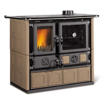   Отопительно-варочная печь La Nordica Rosa Maiolica 5.0(Красный (Bordeaux))