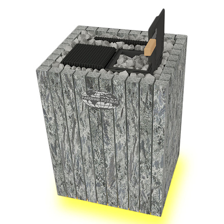   Электрическая печь для бани VVD ПАРиЖАР Футурус 14 кВт(Талькохлорит)