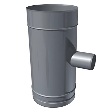   Тройник редукционный 90Ø LAS Schiedel Prima Plus с подключением 60 мм(Диаметр Ø 180 мм)