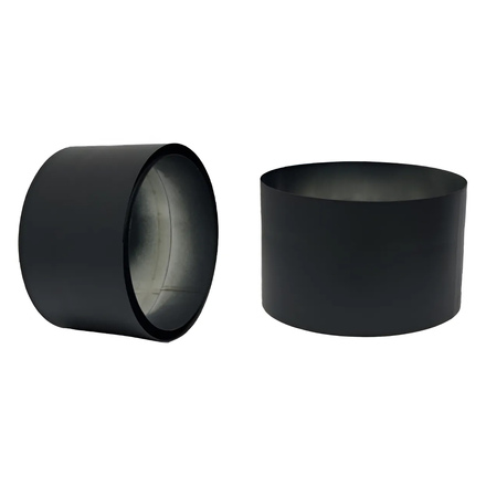   Декоративный внешний переходник Schiedel Prima Plus(Диаметр Ø 153/130 мм, Цвет Черный цвет)