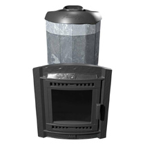   Банная печь ПроМеталл Атмосфера XL в плитке