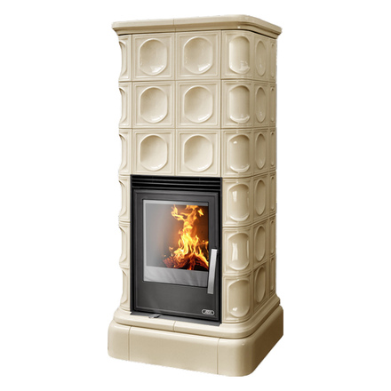   Кафельная печь-камин ABX Kaledonie KPI с допуском воздуха(Песчаный)