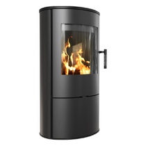   Печь-камин Kratki ROLLO(Белая футеровка)