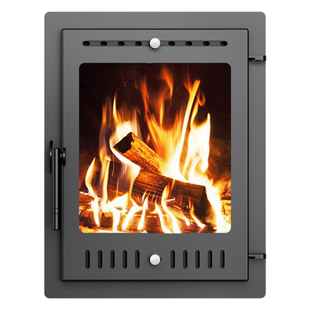   Каминная дверца Эверест 320 (М) (антрацит)