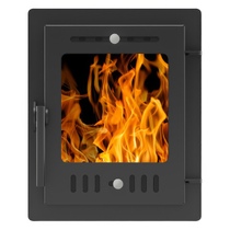   Каминная дверца Везувий 210 М (Антрацит)