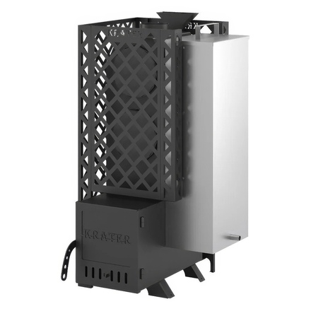   Дровяная печь для бани Кратер 20 бак